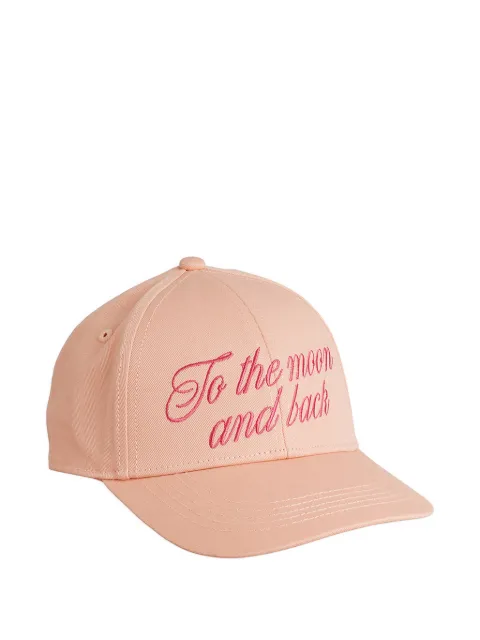 Mini Rodini lettering-embroidery baseball cap