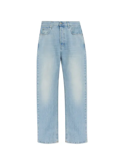 Haikure five-pocket straight jeans