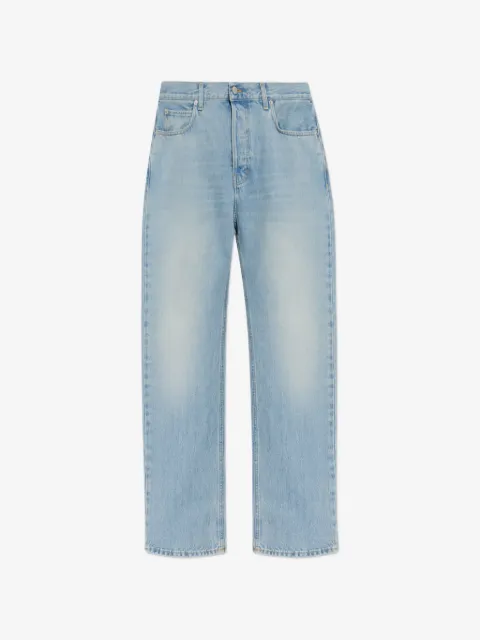 Haikure five-pocket straight jeans