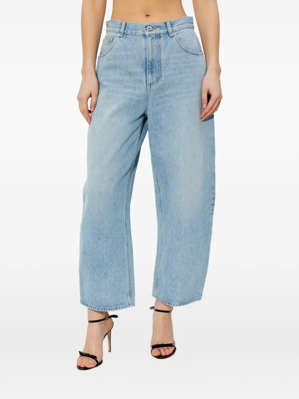 Blumarine Jeans met vijf zakken Blauw