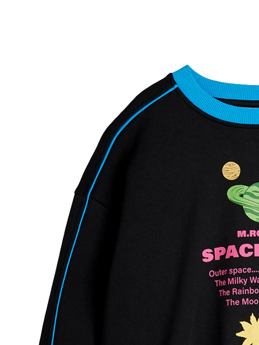  Mini Rodini Space Tour Graphic-print Sweater - Black 