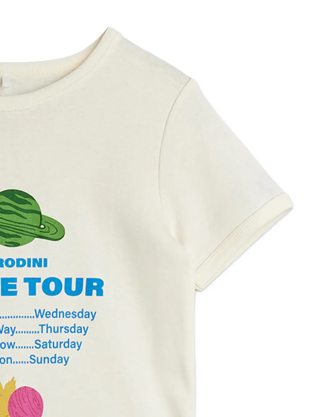  Mini Rodini Graphic-print T-shirt - Neutrals 