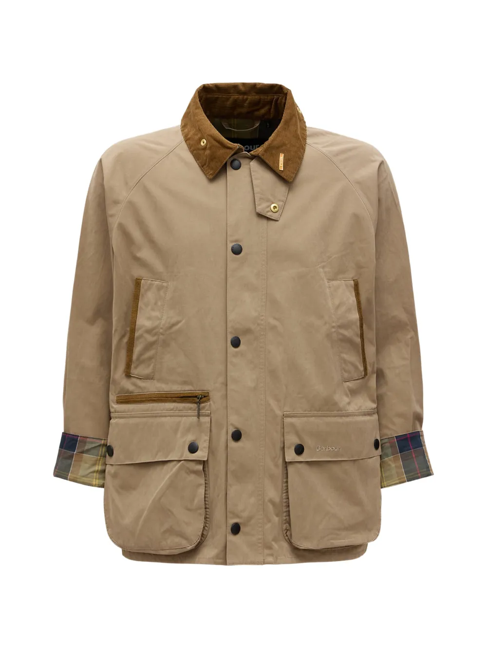 Barbour corduroy collar pocket jacket - Toni neutri