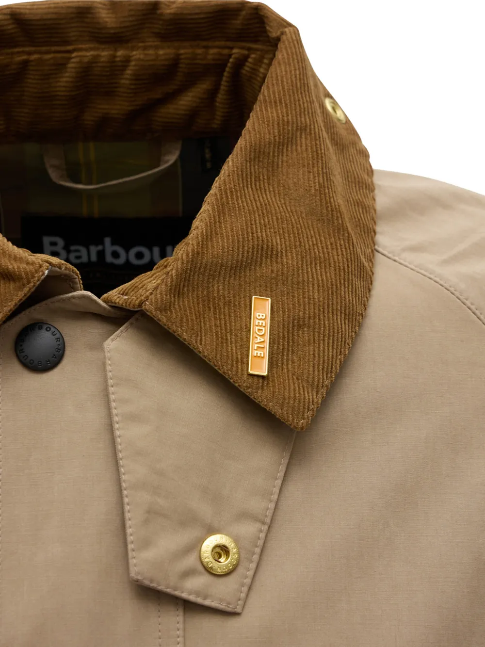  Barbour Corduroy Collar Pocket Jacket - Neutrals 