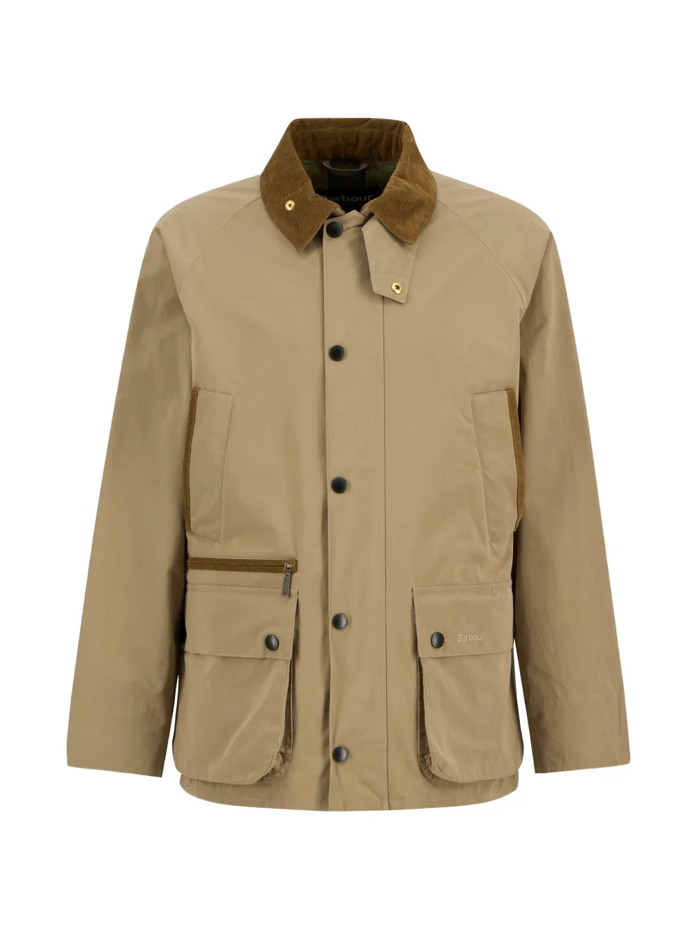 Barbour Icons Bedale jack met ribfluwelen kraag Beige