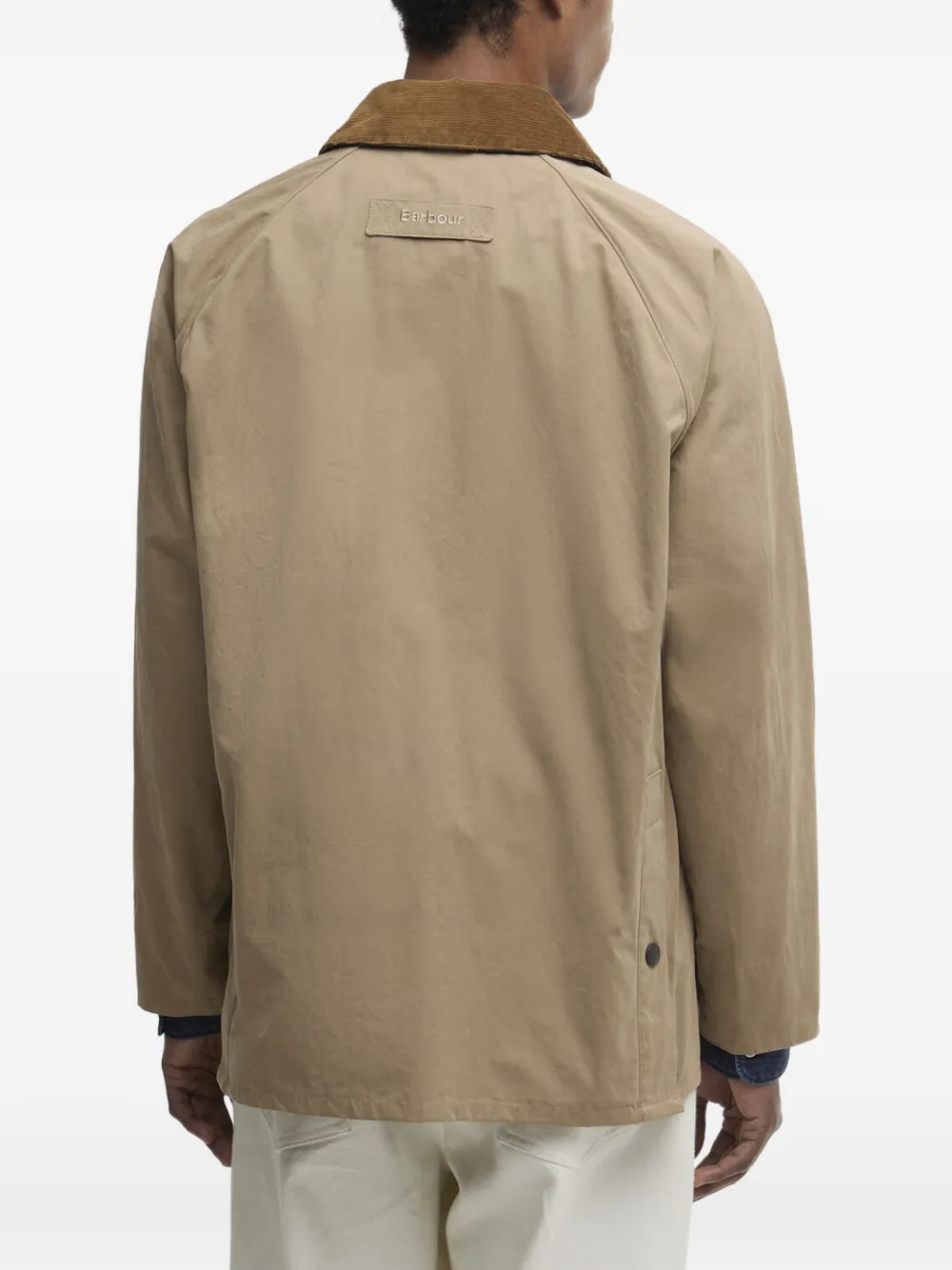 Barbour Icons Bedale jack met ribfluwelen kraag Beige