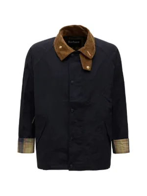 Barbour コーデュロイカラー デニムジャケット | ブルー | FARFETCH JP