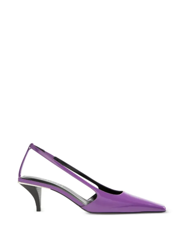 Gucci Slingback Pumps | Purple | FARFETCH