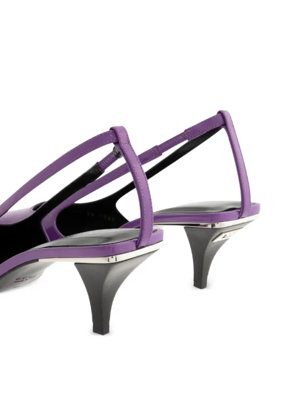 Gucci Slingback Pumps | Purple | FARFETCH