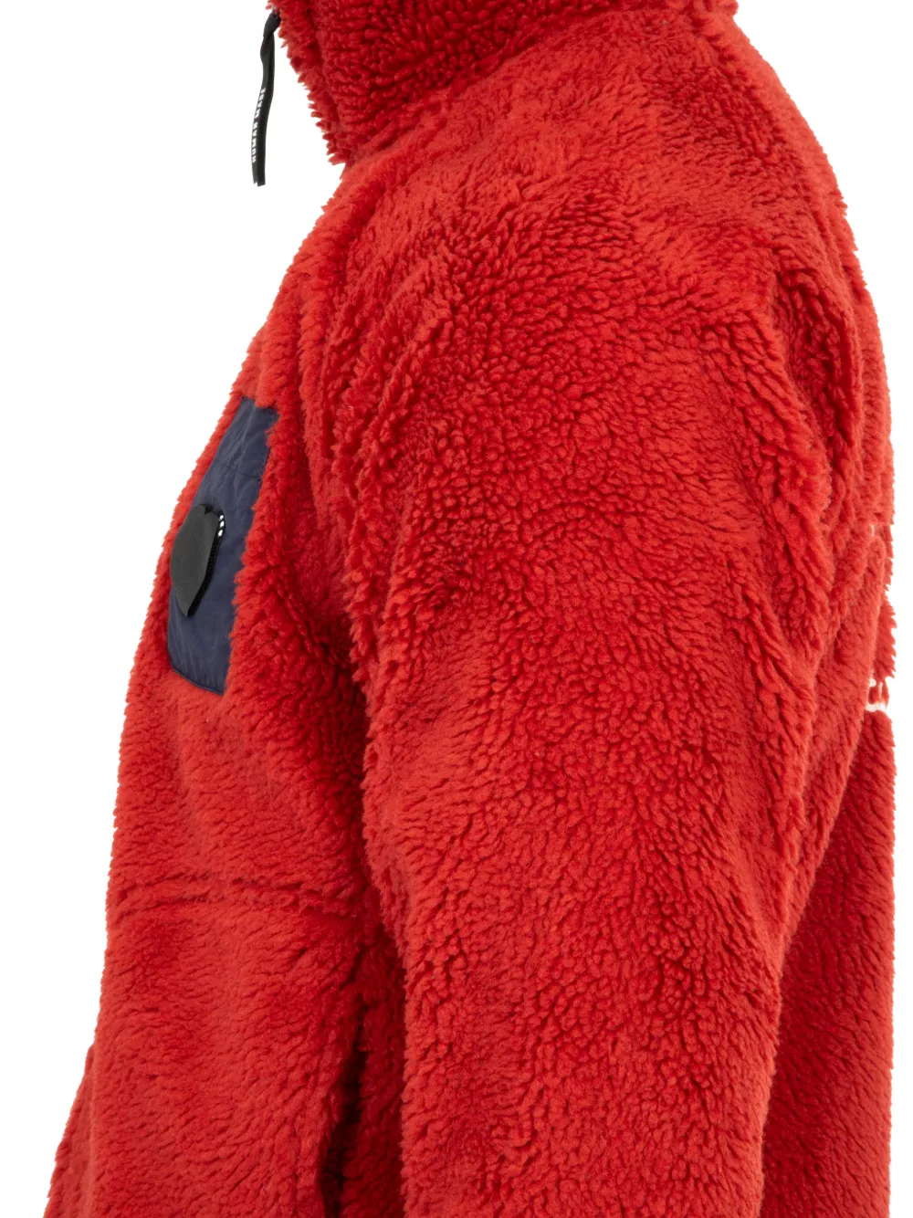  Human Made Polar Zip Fleece Jacket - Red 