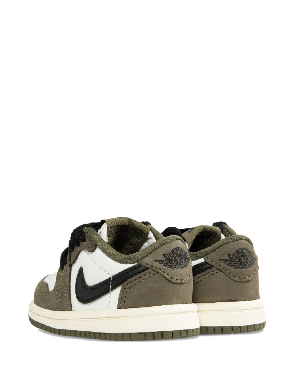Jordan Kids Jordan 1 low-top sneakers Wit
