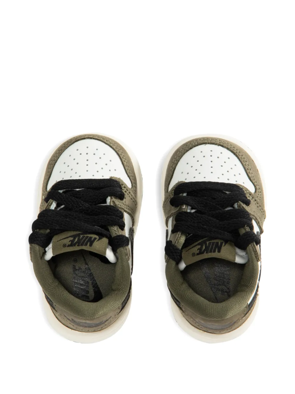 Jordan Kids Jordan 1 low-top sneakers Wit