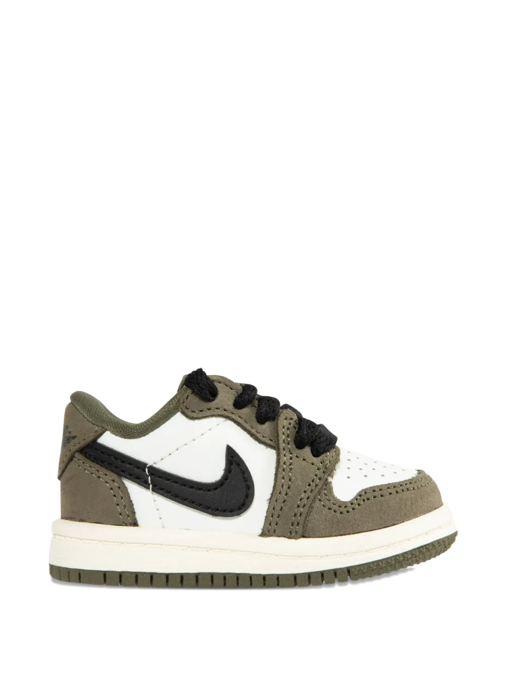 Jordan Kids Jordan 1 low-top sneakers Wit
