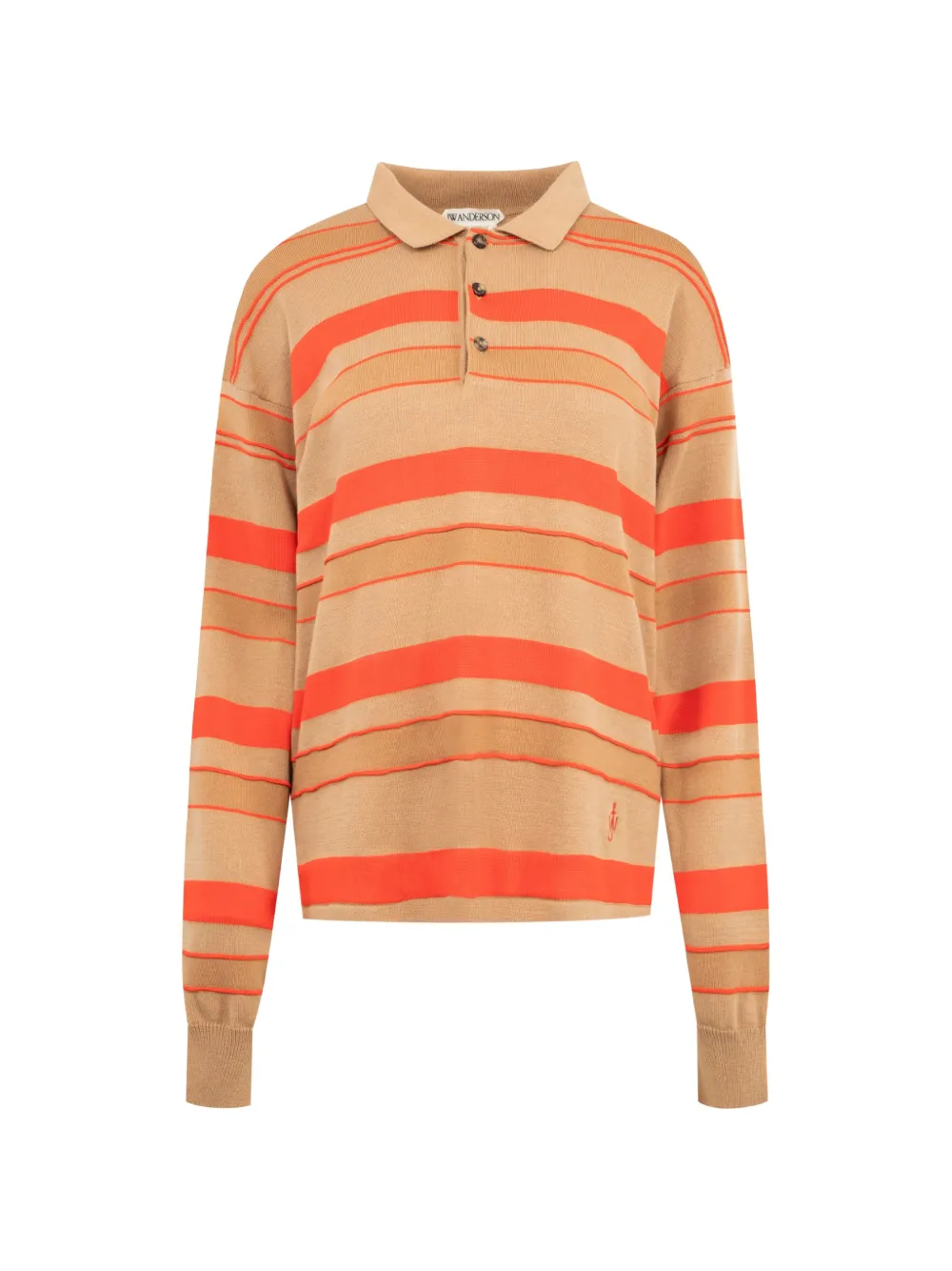 JW Anderson striped polo shirt - Toni neutri