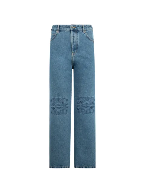 LOEWE jeans con bordado Anagrama