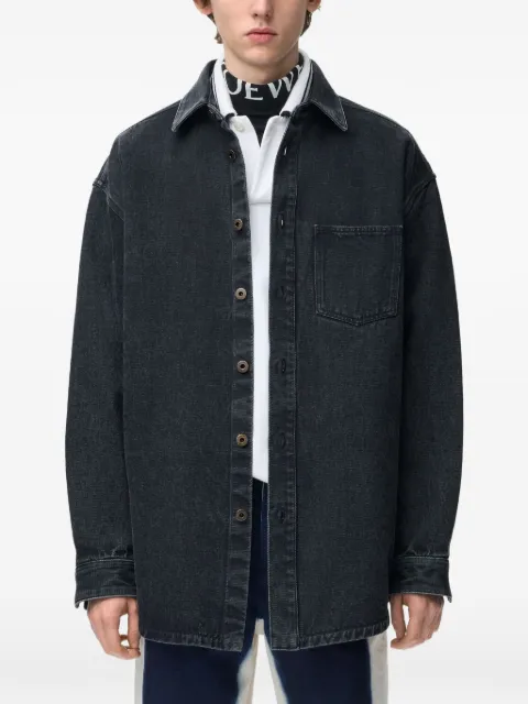 LOEWE Anagram-embroidered overshirt