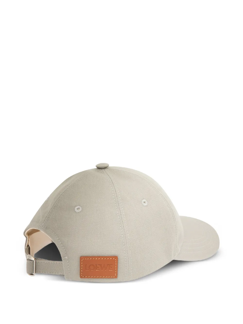  Loewe Logo-patch Baseball Cap - Neutrals 