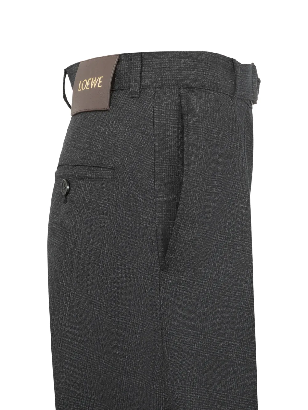  Loewe Belted Trousers - Grey 