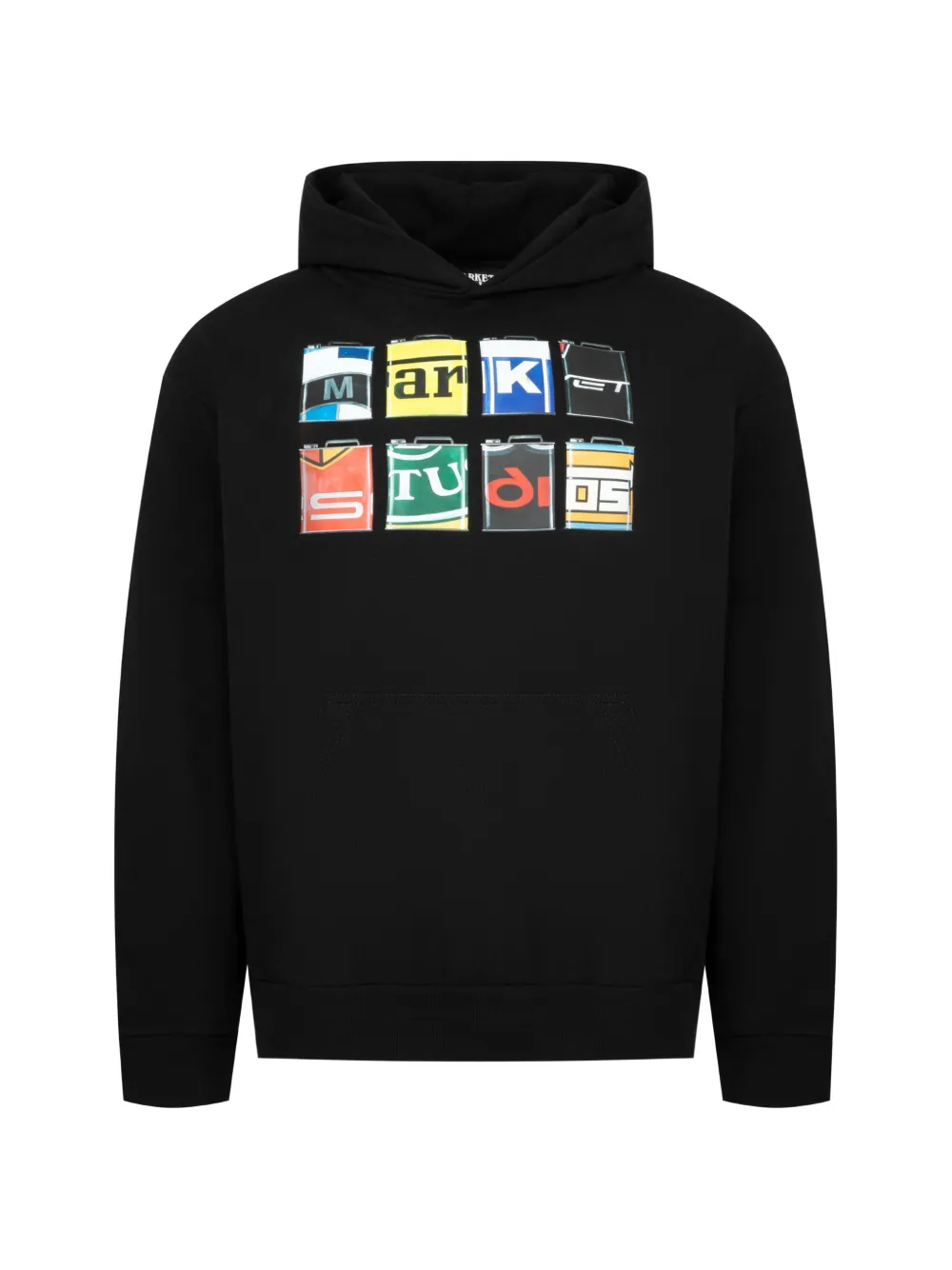 MARKET printed hoodie - Nero