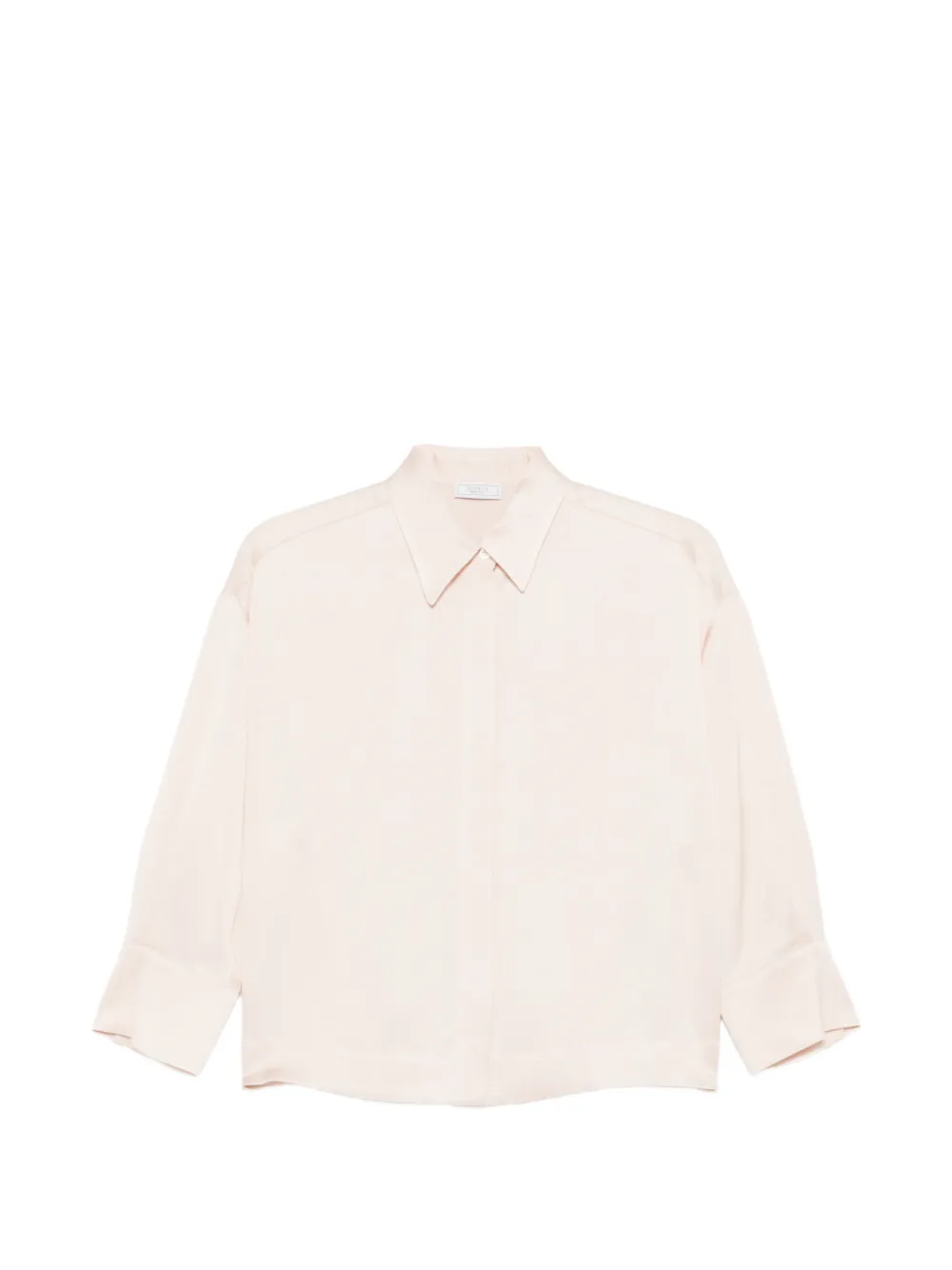 Peserico cuffed shirt - Pink