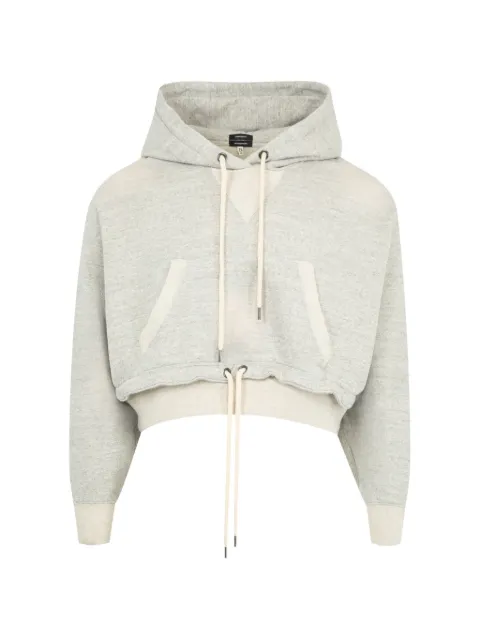 R13 cropped hoodie