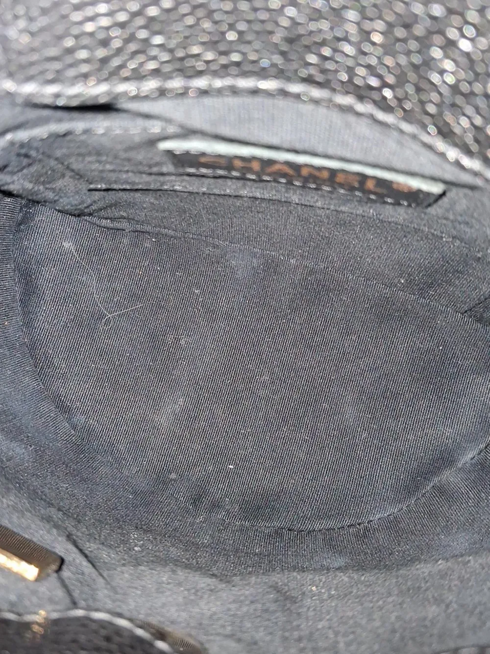 CHANEL Pre-Owned Duma kleine gewatteerde rugzak Zwart