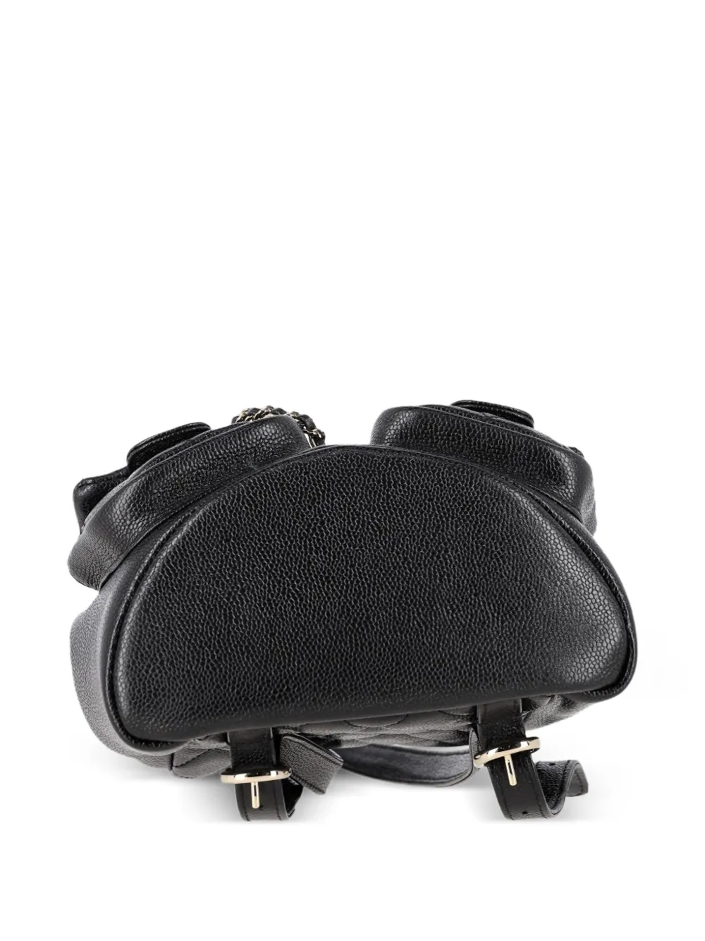 CHANEL Pre-Owned Duma kleine gewatteerde rugzak Zwart