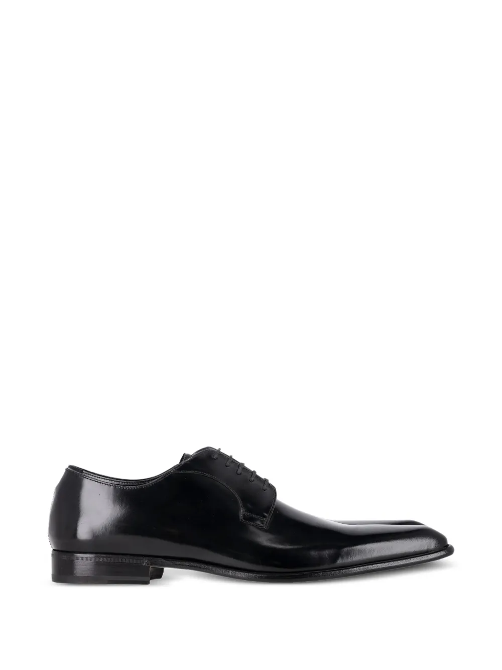 Dolce & Gabbana Pre-Owned lace-up almond-toe derby shoes - Schwarz