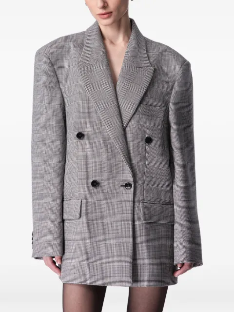 ARTICLE TEN Prince of Wales check blazer