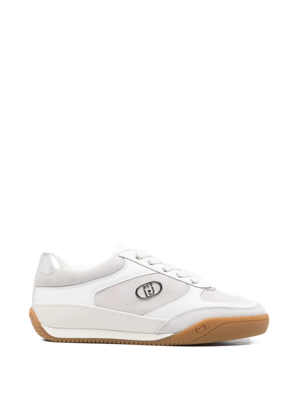 LIU JO logo-plaque sneakers - Grigio