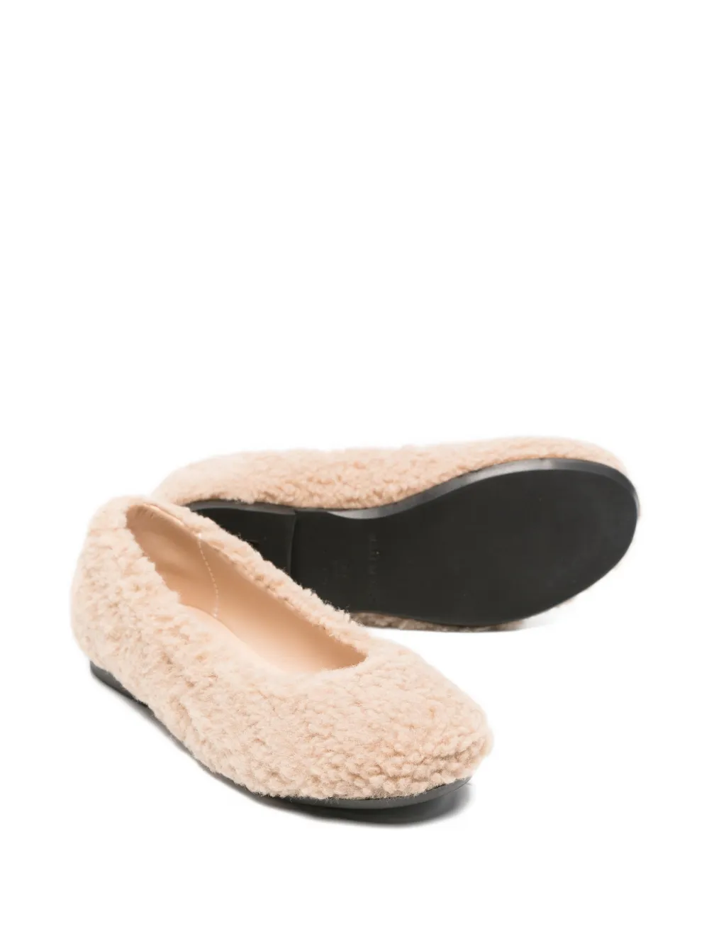 MONTELPARE TRADITION Ballerina's met textuur Beige