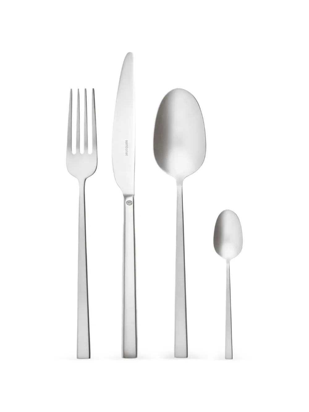 Sambonet Rock cutlery set (six-person setting) - Argento