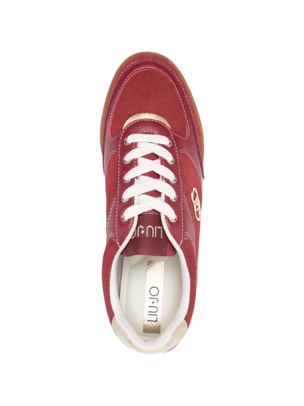 LIU JO Lewis logo sneakers Rood