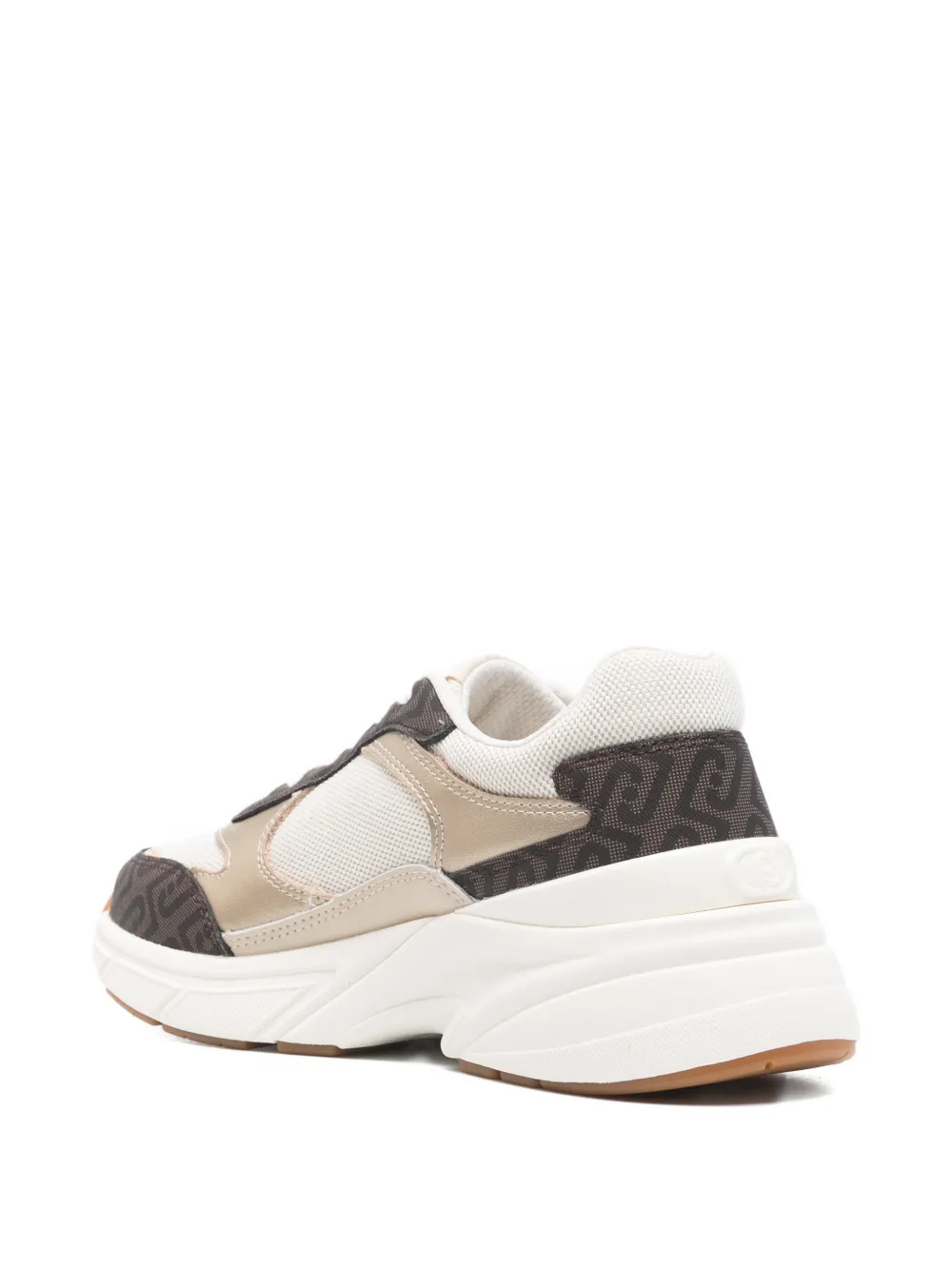 LIU JO LJ01 logo-detail sneakers Beige