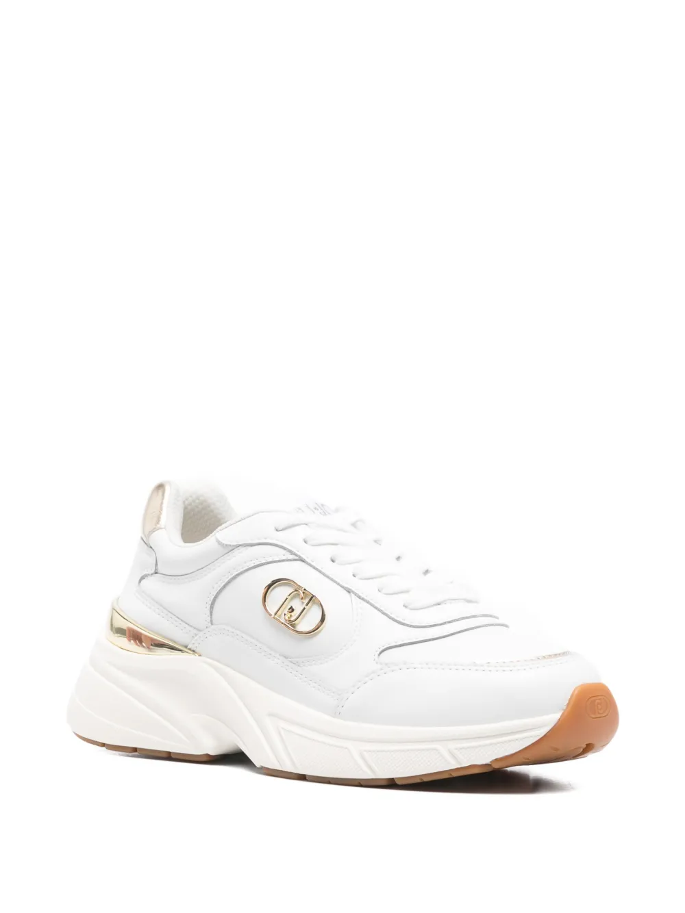 LIU JO LJ01 logo-plaque sneakers Wit