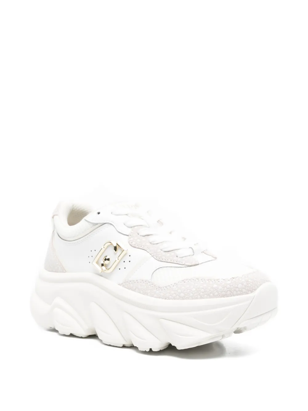 LIU JO logo detail sneakers Wit