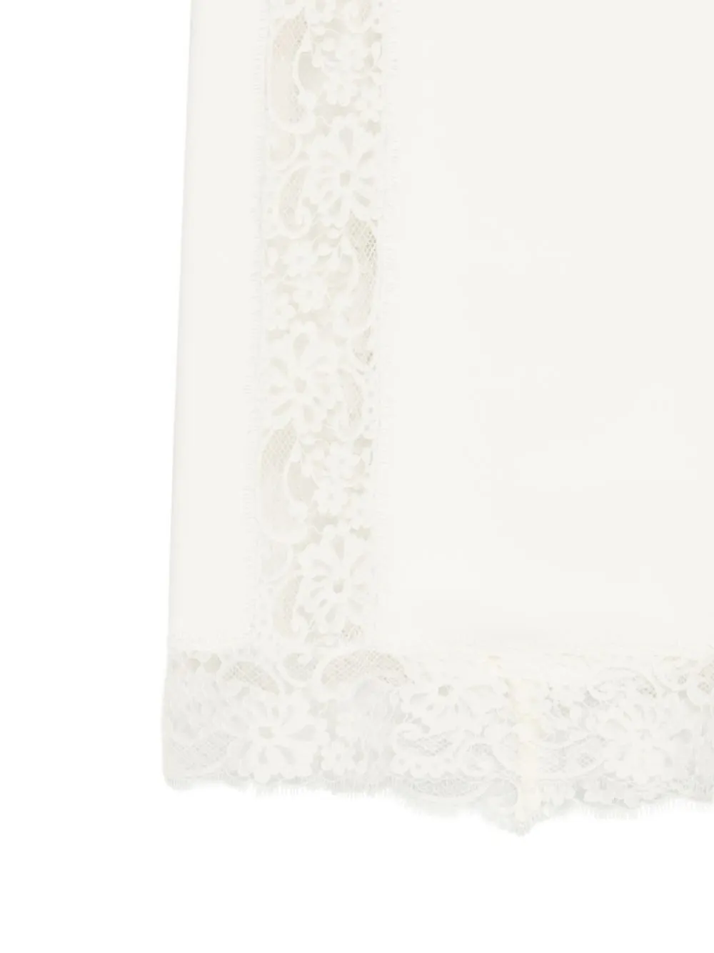 Elie Saab Midi-rok met kant Zwart