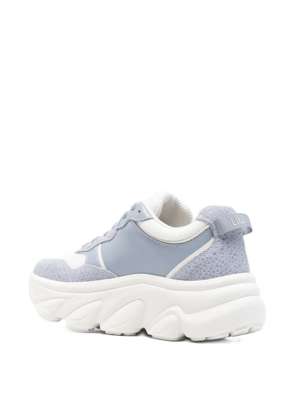 LIU JO Steffy 01 logo-plaque sneakers Blauw