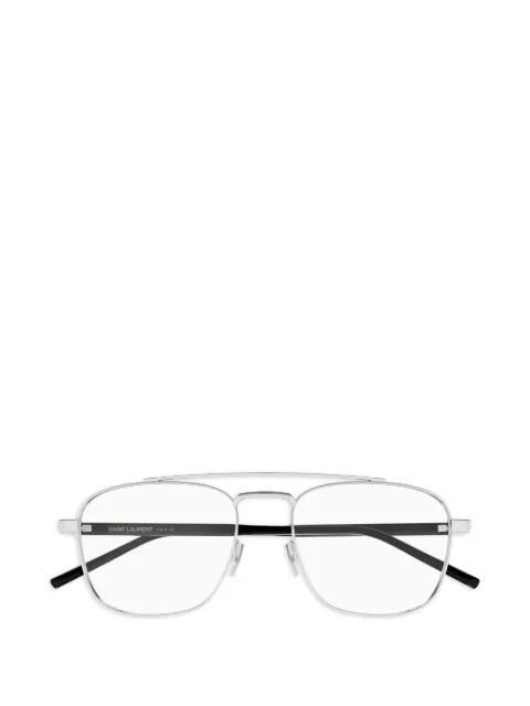 Saint Laurent Eyewear silver-tone glasses