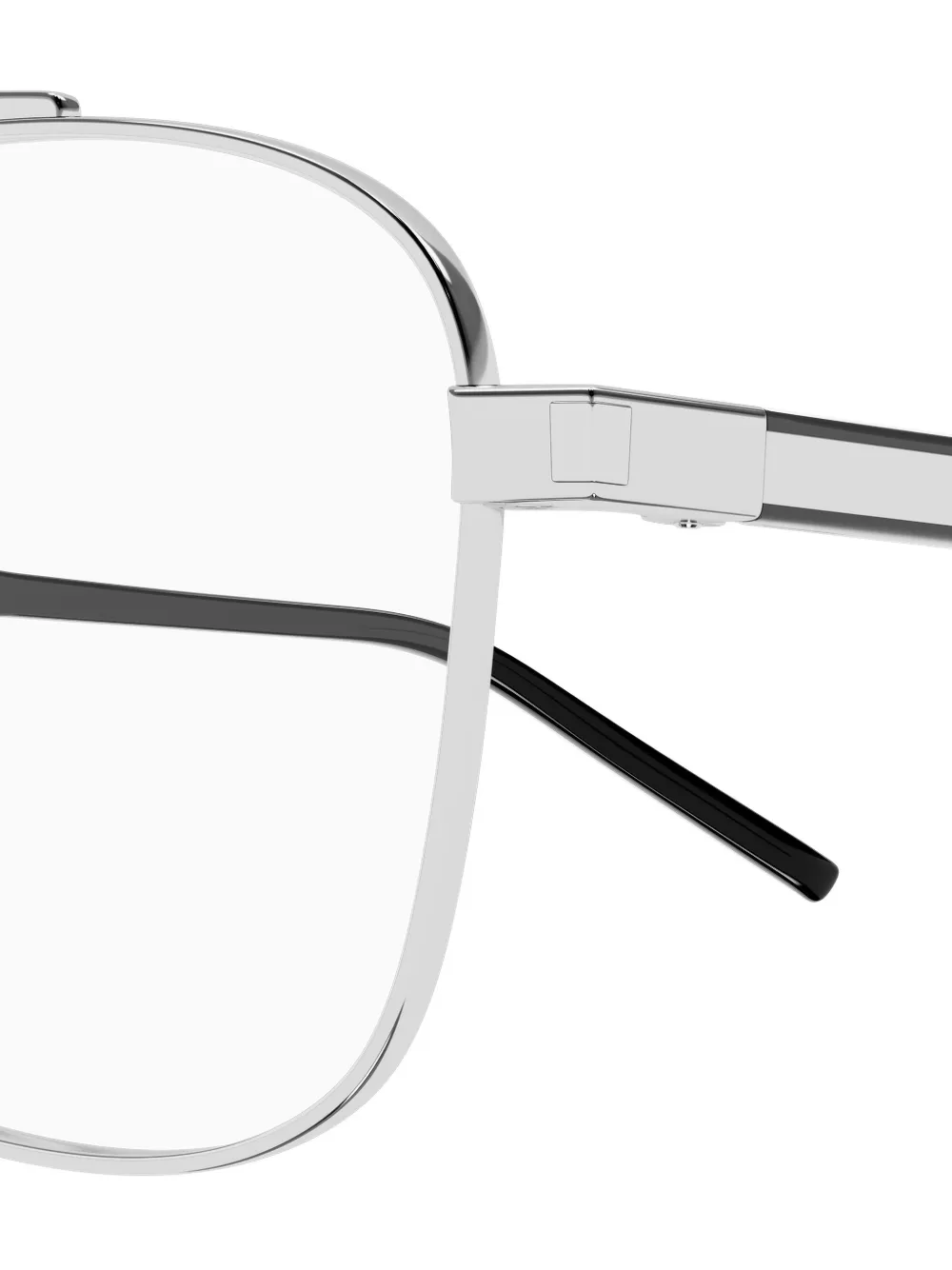  Saint Laurent Eyewear Silver-tone Glasses 