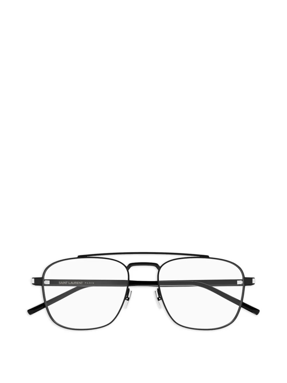 Saint Laurent Eyewear Bril met piloten montuur Zwart