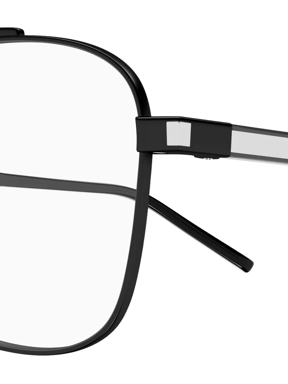 Saint Laurent Eyewear Bril met piloten montuur Zwart