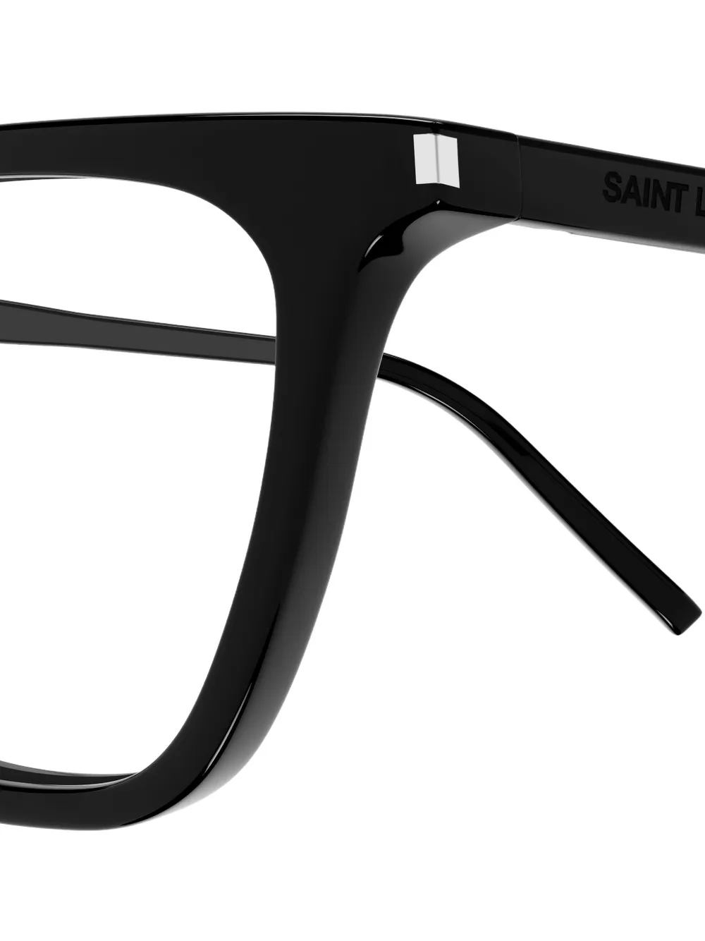 Saint Laurent Eyewear Bril met vierkant montuur Zwart