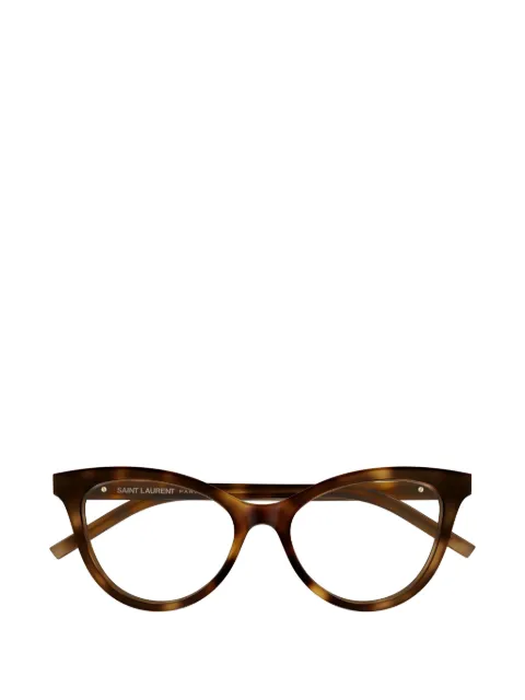 Saint Laurent Eyewear cat-eye logo glasses