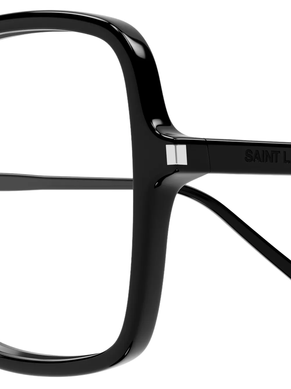 Saint Laurent Eyewear Bril met vierkant montuur Zwart