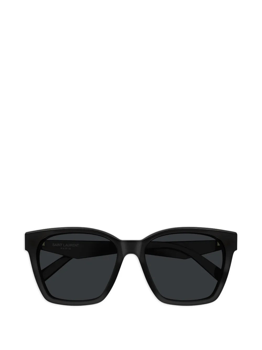 Saint Laurent Eyewear square-frame logo-detail sunglasses - Nero