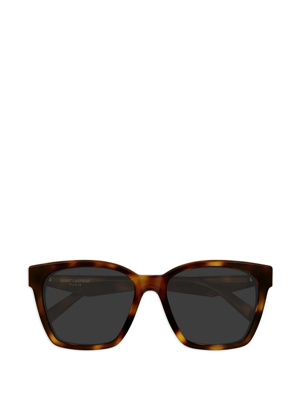 Saint Laurent Eyewear square-frame tortoiseshell sunglasses - Marrone