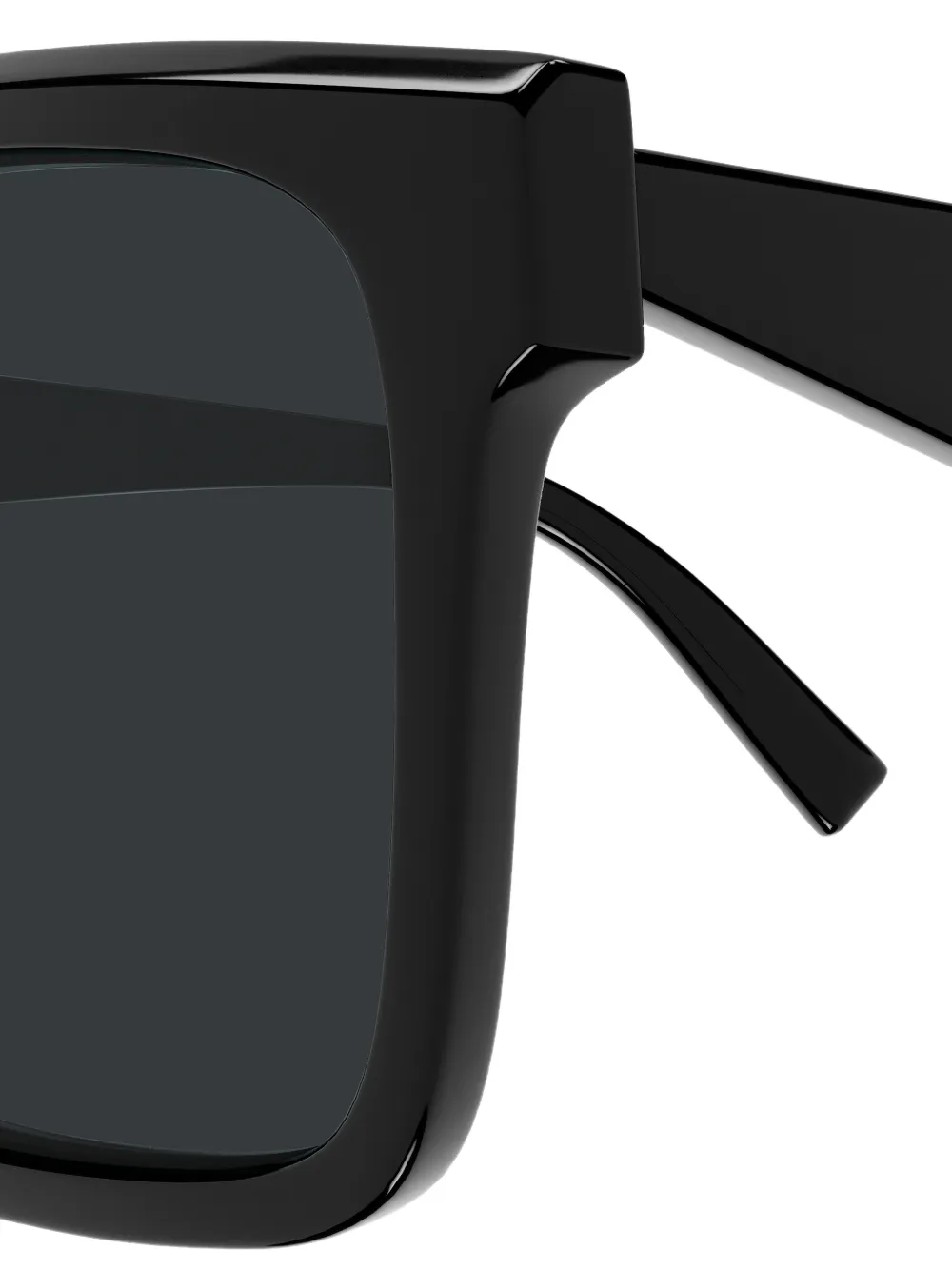 Saint Laurent Eyewear SL M170 zonnebril met vierkant montuur Zwart