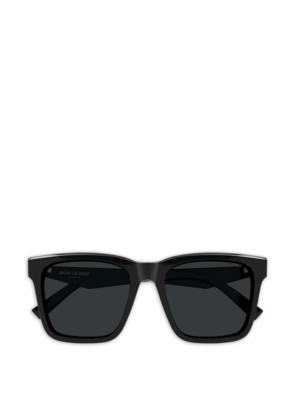 Saint Laurent Eyewear square-frame logo-detail sunglasses - Nero
