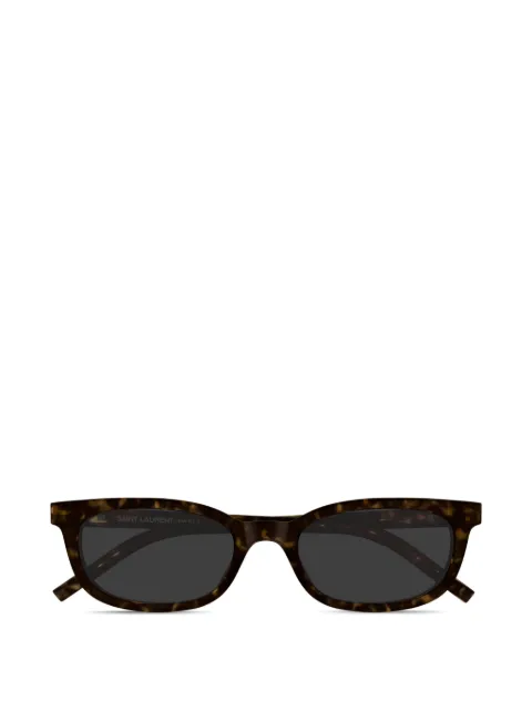 Saint Laurent Eyewear rektangulære solbriller med logoplade